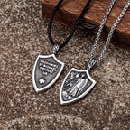 PENDRA Cross Norse Steel Necklace