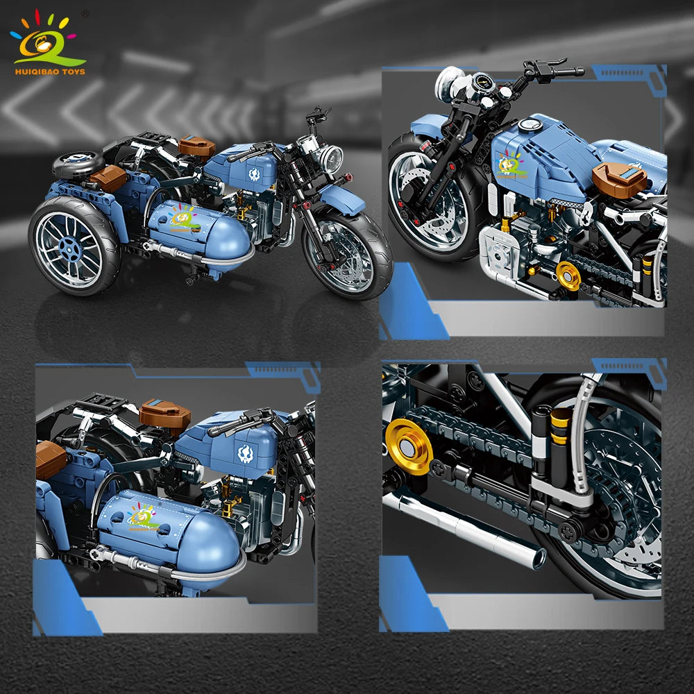 PENDRA Motorbike Moto Racer Building Set