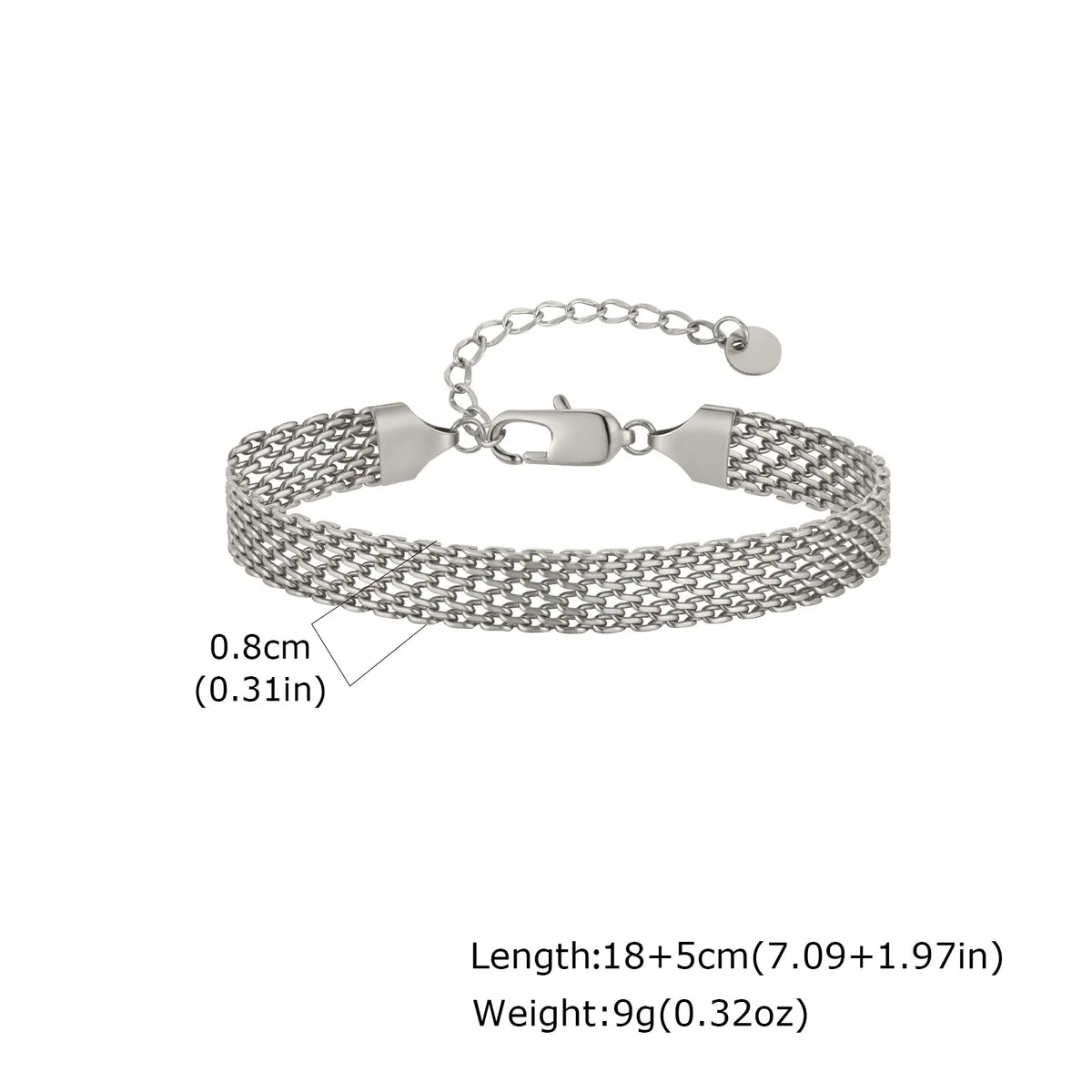 PENDRA 8Mm Mesh Bracelet