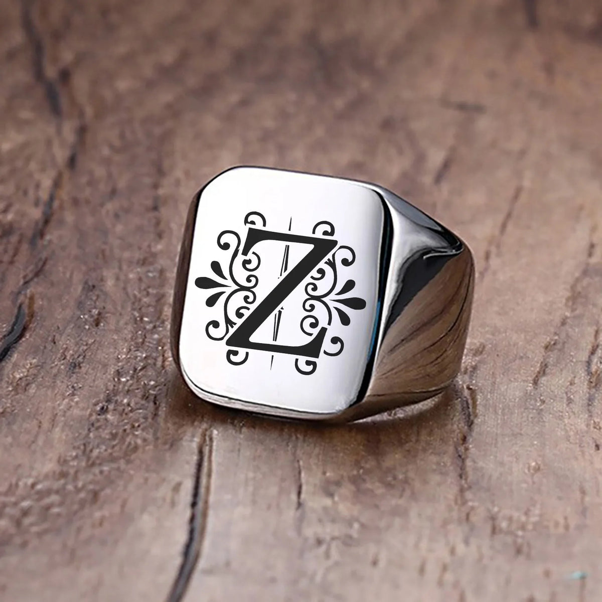 PENDRA Sigent Father's Day Steel Ring