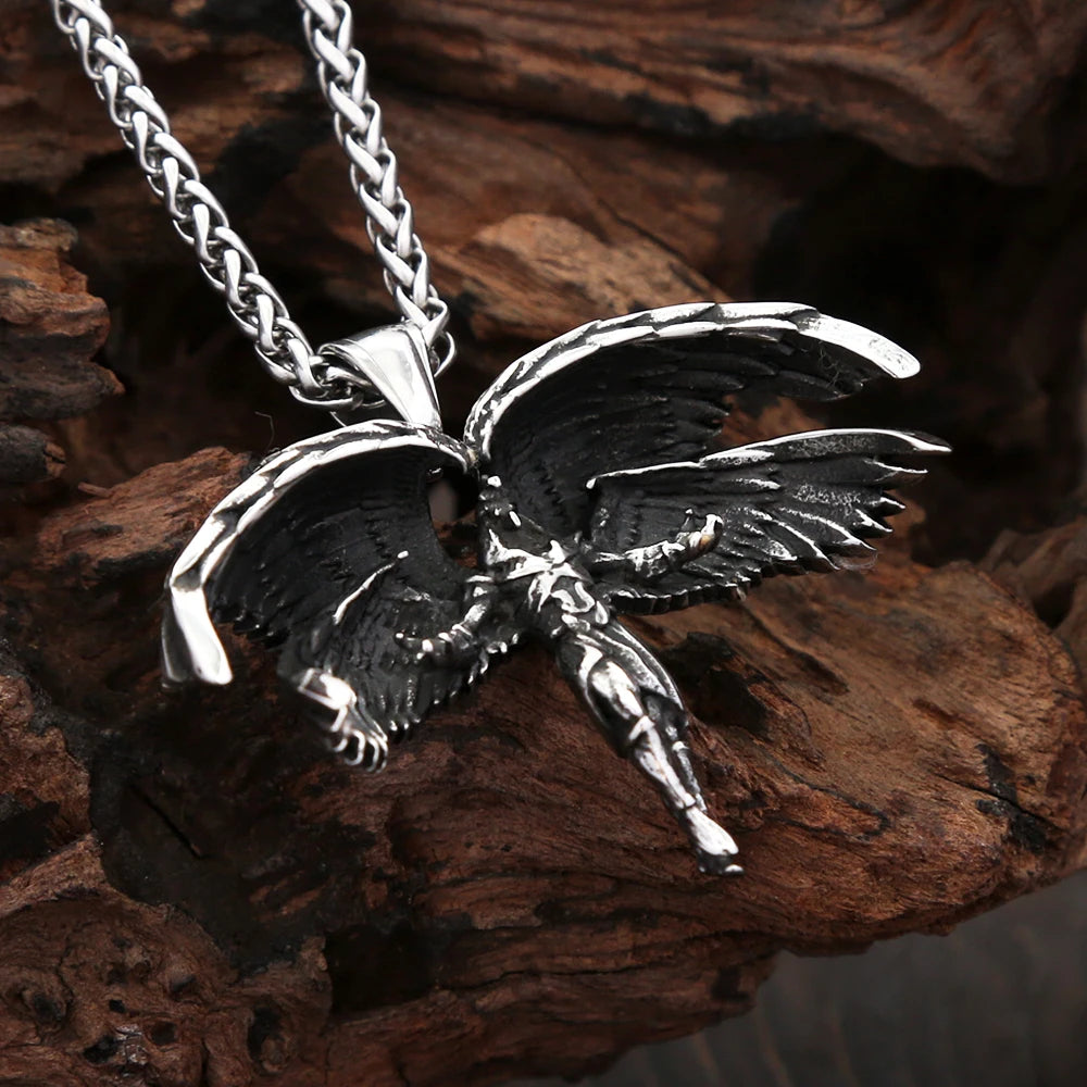 PENDRA Guardianangel Praying Hand Angel Pendant