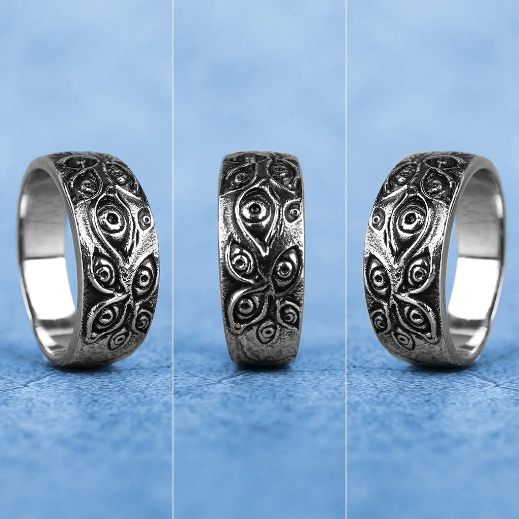 PENDRA Rock Demon Devil's Steel Ring
