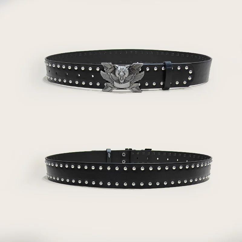 PENDRA Galaeva Black Skull Luxury Belt