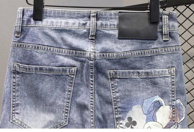 PENDRA Elastic Slim Small Jeans