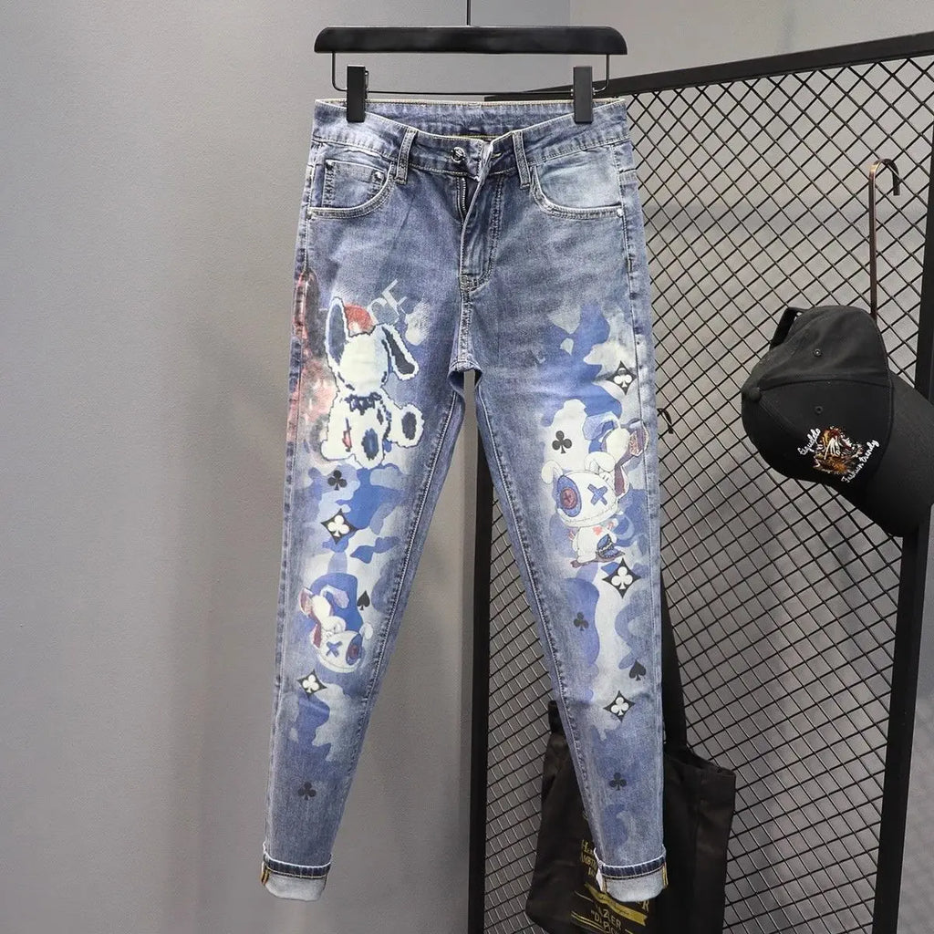 PENDRA Elastic Slim Small Jeans