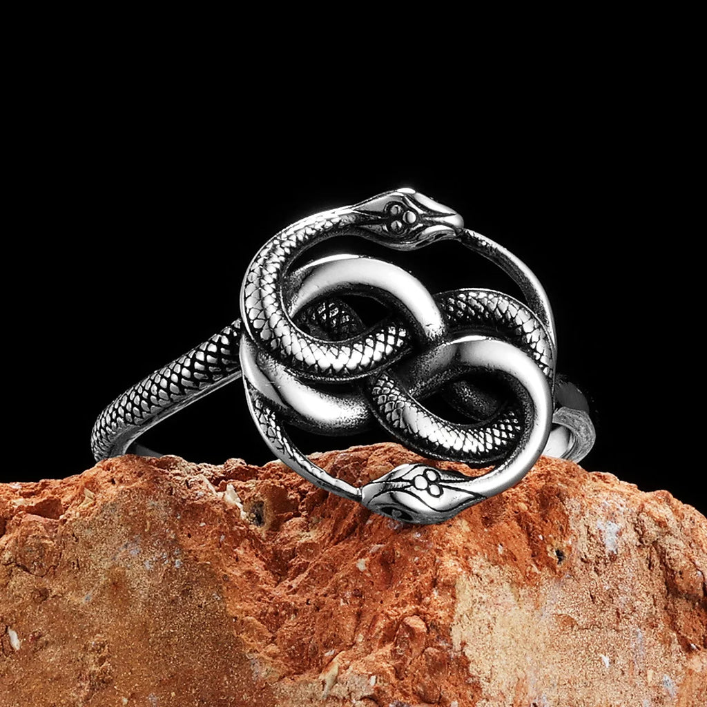 PENDRA Snake Ouroboros Animal Ring