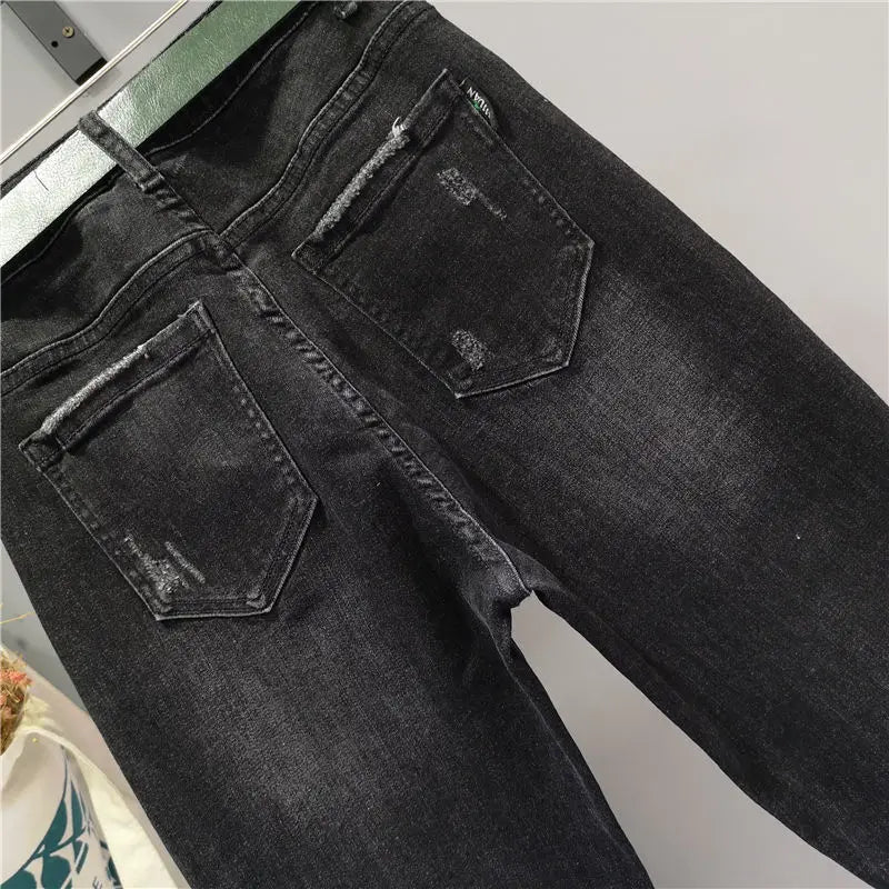 PENDRA Embroidery Elastic Pants