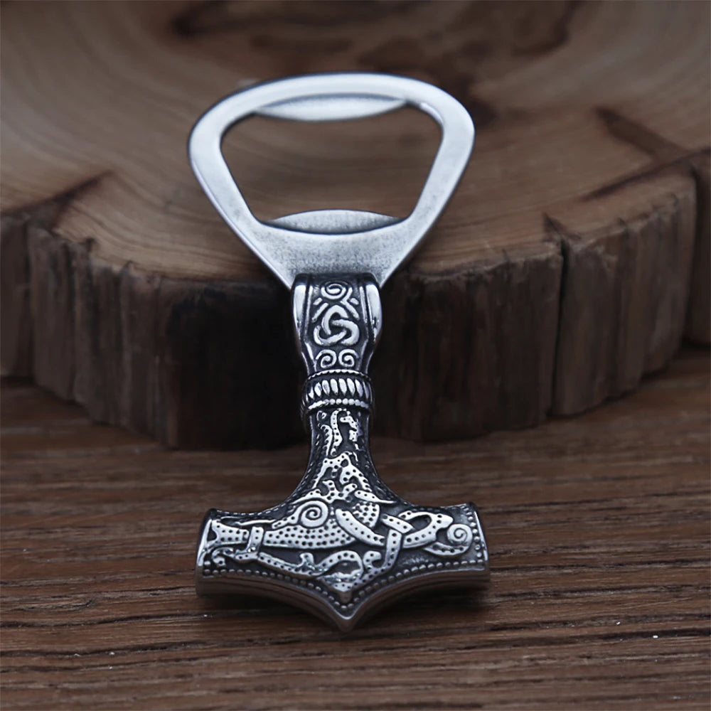 PENDRA Mjolnir Viking Thor Hammer Bottle Opener