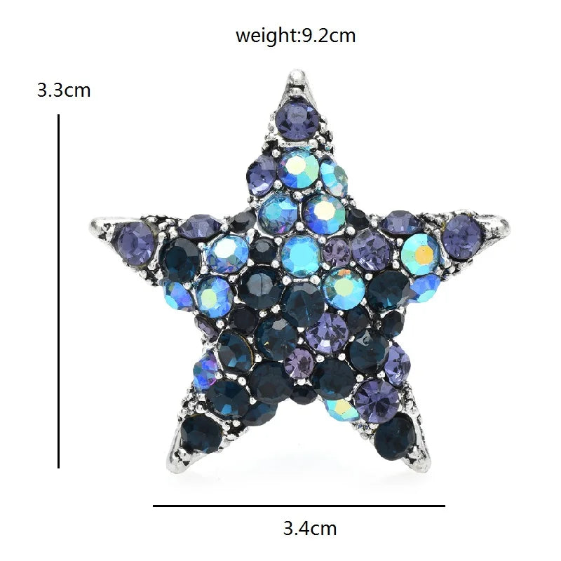 PENDRA Stellara Shining Star Brooch