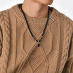 PENDRA Square Beaded Beaded Necklace