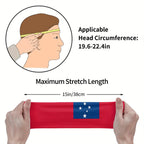 PENDRA Flag Samoa Sports Headband