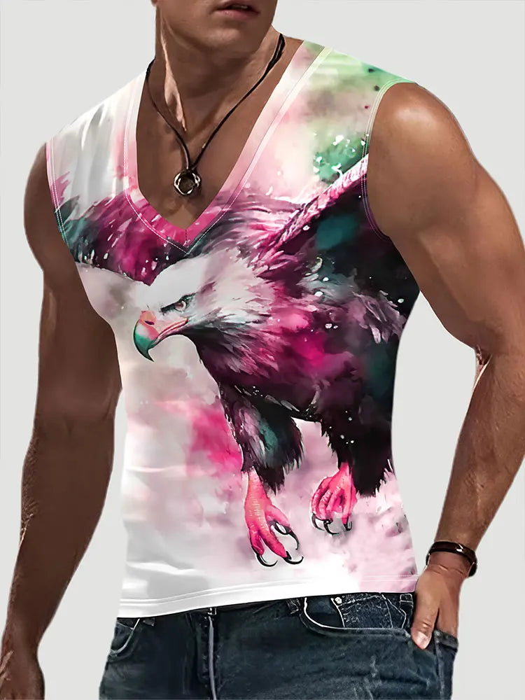 PENDRA Eagle Sleeveless Everyday T-Shirt