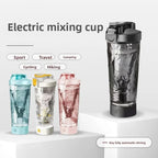 Rechargeable Electric Protein Shaker, Automatic Mixing Blender Bottle, BPA Free Portable Water Cup for Gym, Travel, Hiking,