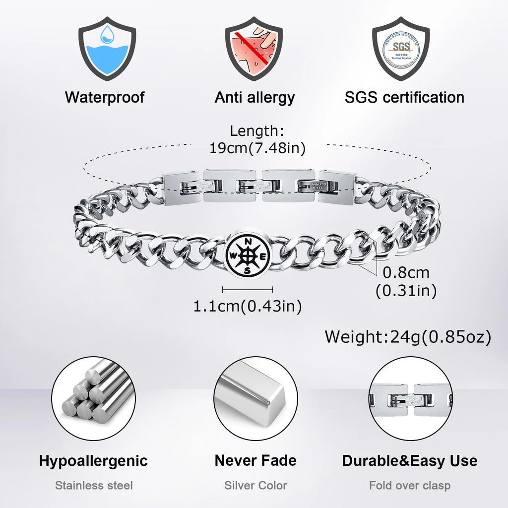 PENDRA Compass Circle Bracelet