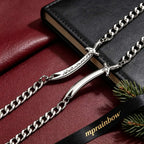 PENDRA Sword Cuban Pendant Necklace