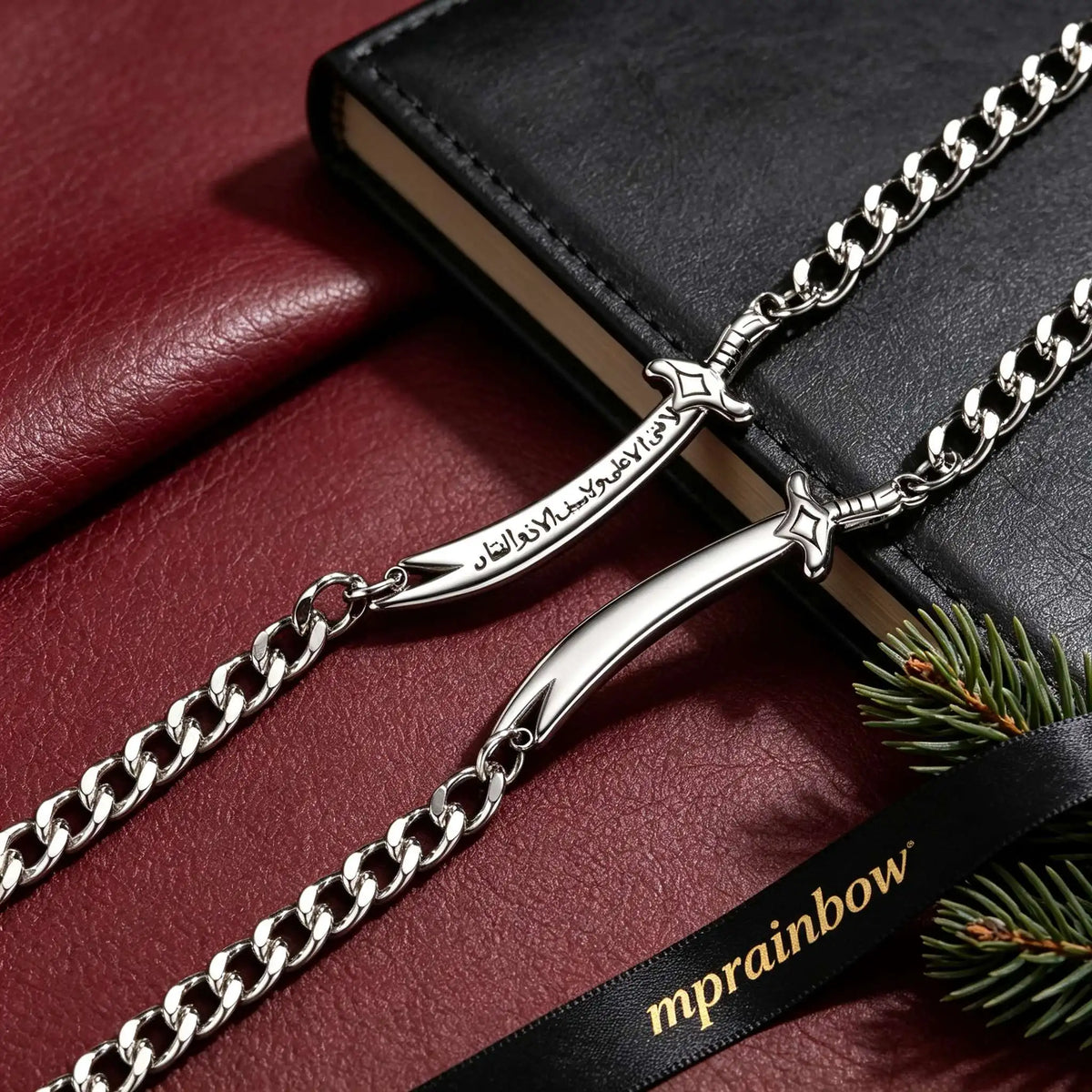 PENDRA Sword Cuban Pendant Necklace