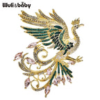 PENDRA Luxury Flying Phoenix Brooch