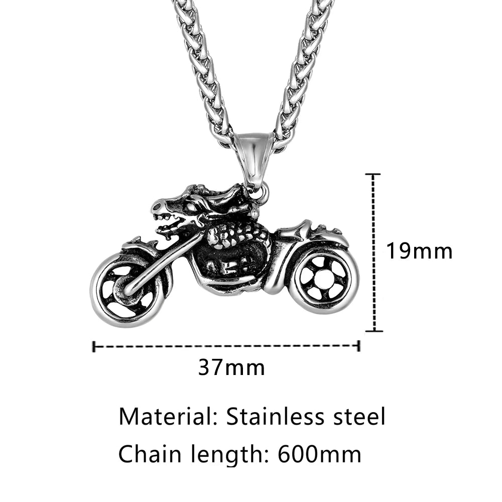 PENDRA Skull Vintage Punk Necklace