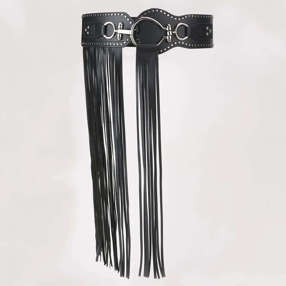 Jeans Pants Decor Long Tassel Jazz Dance Scarf Irregular Harajuku Y2K Belt For men Women Streetwear High Waist Gothic Jeans Belt