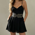 PENDRA Bellalia Black Gothic Wide Corset Belt