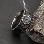 PENDRA Runestone Nordic Viking Rune Ring