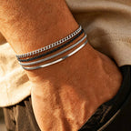 PENDRA Cuban Twisted Rope Bracelet