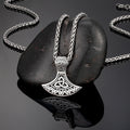 PENDRA Rune Axes Necklace