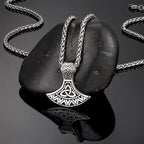 PENDRA Rune Axes Necklace