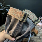 New Arrival Korean Style Pants Men's Luxury Harajuku Designer Cowboy Kpop Brand Denim Slim Pencil Pants Men's Jeans for Autumn