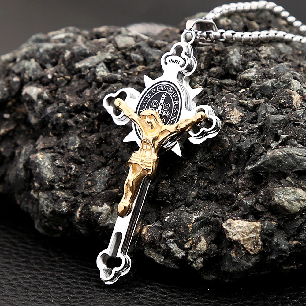PENDRA Jesuscross Christian Cross Pendant