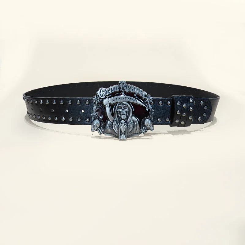 PENDRA Galaeva Black Skull Luxury Belt