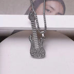 PENDRA Guitarshine Rhinestone Guitar Pendant