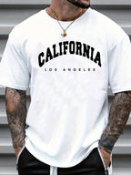 PENDRA California Letter Print T-Shirt