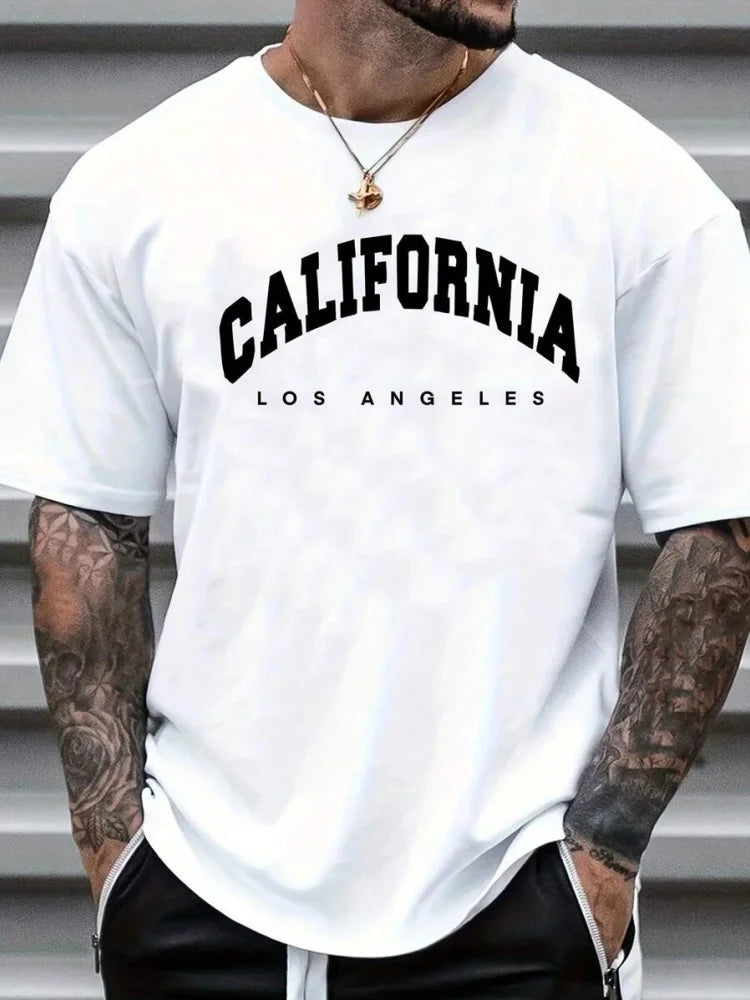PENDRA California Letter Print T-Shirt