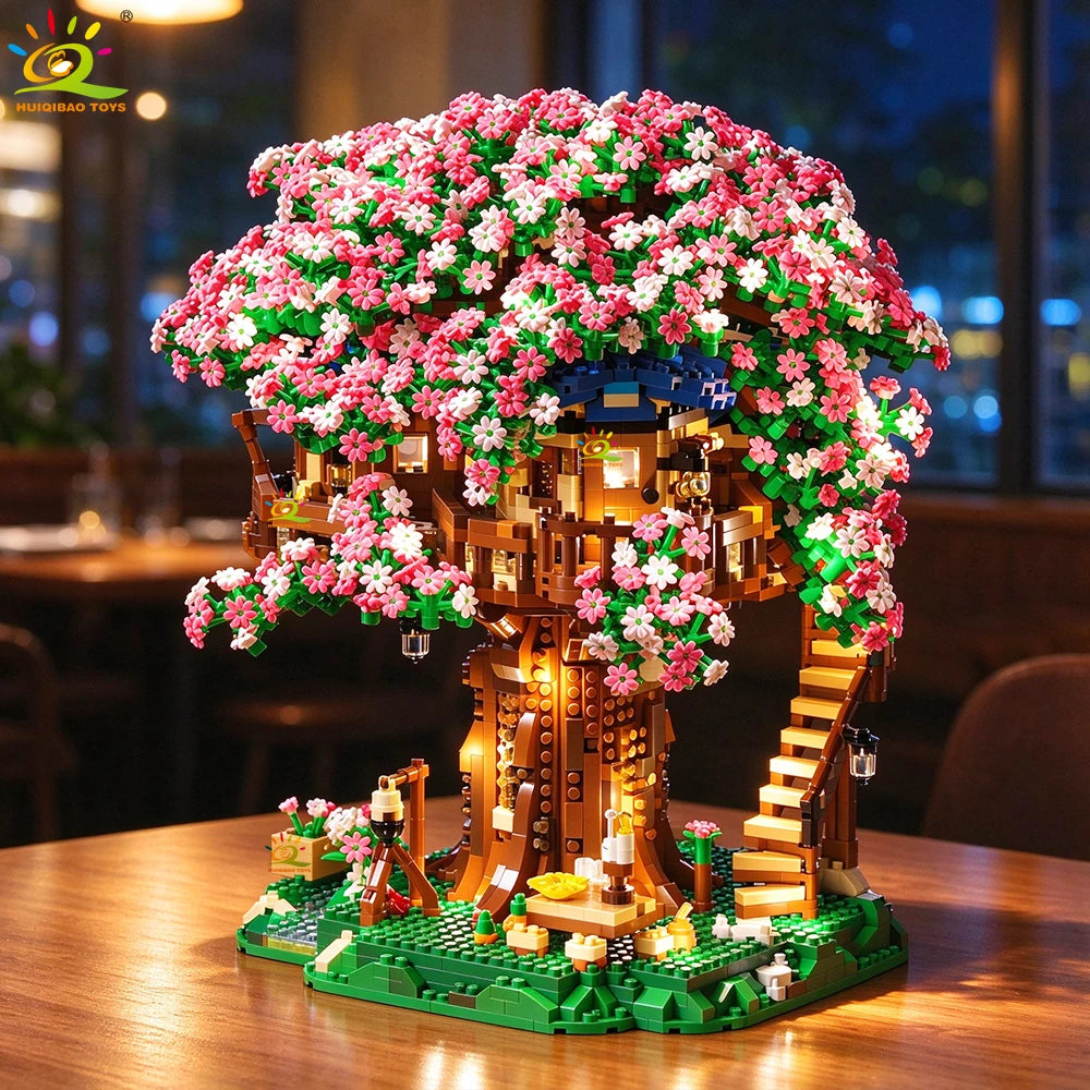 PENDRA Peach Blossom Micro Building Set