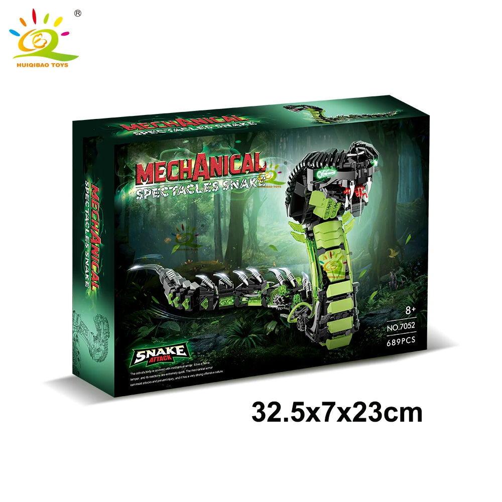 PENDRA Cobra Snake Animal Building Set