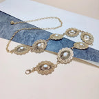 PENDRA Demiaya Metal Elegant Slim Waist Chain Belt