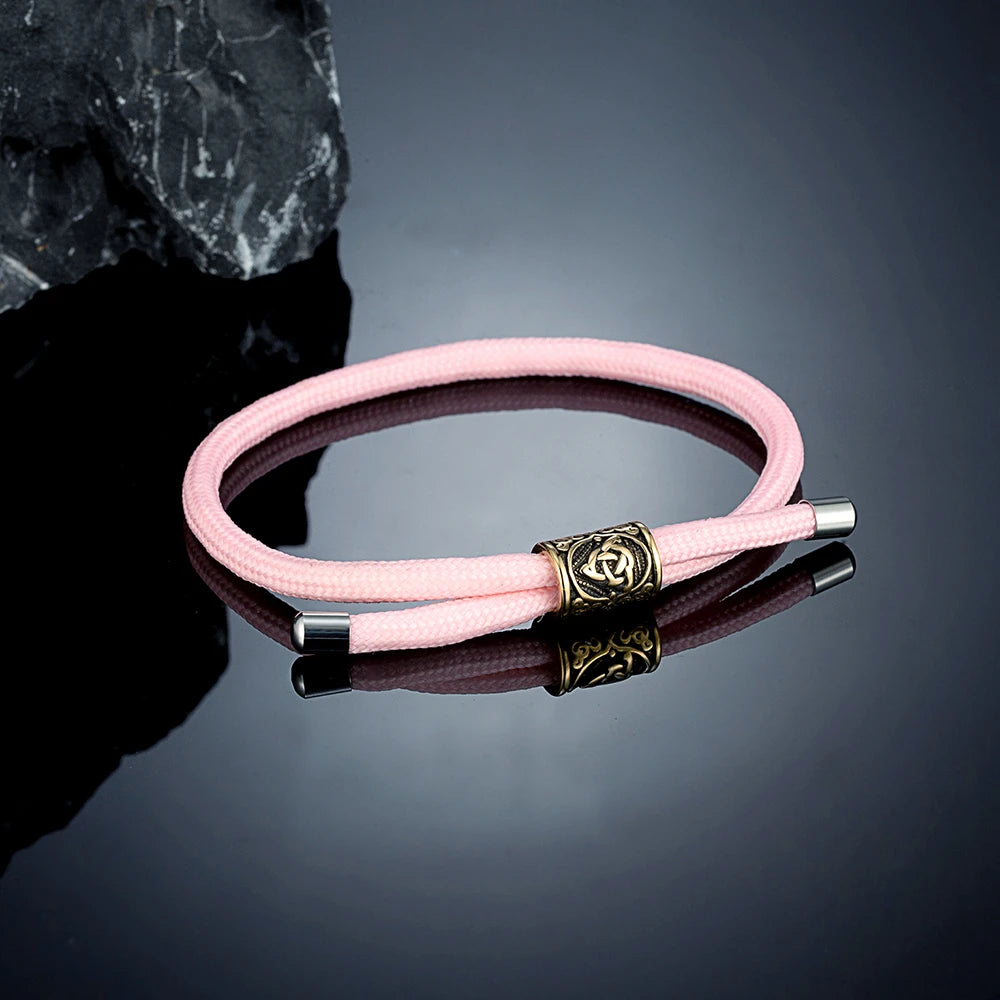 PENDRA Rune Adjustable Steel Bracelet