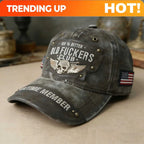 Old Fuckers Club Cap | Vintage Baseball Embroidered Cotton Twill Lifetime Member Hat