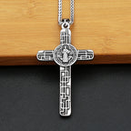 PENDRA Sacredcross Catholic Jesus Cross Pendant