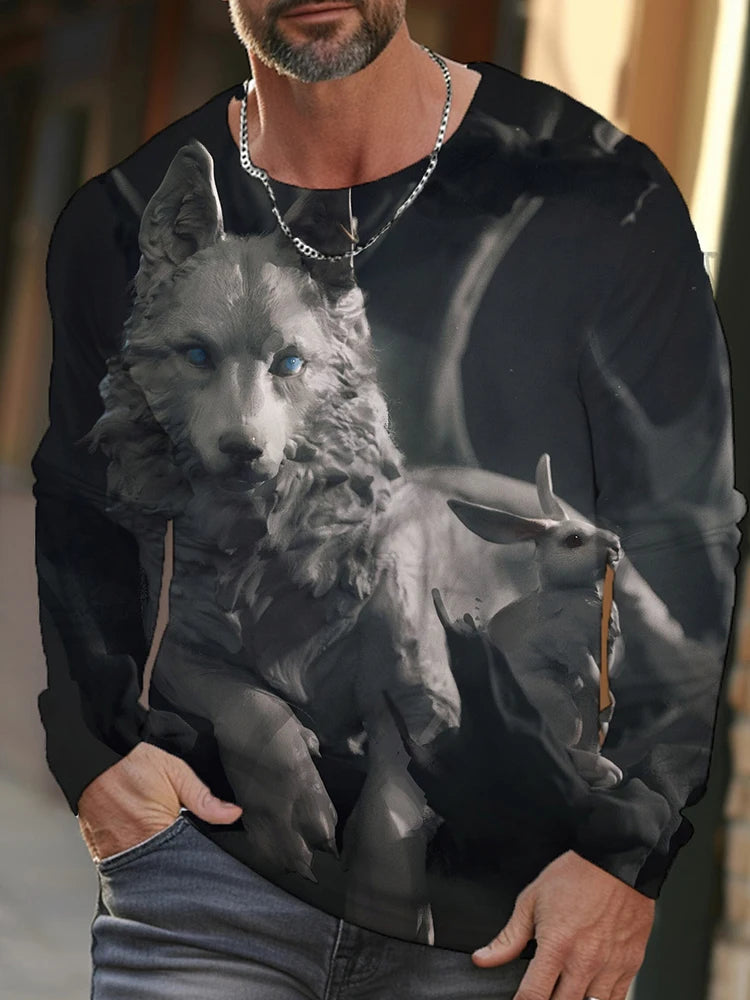 PENDRA Warm Wolf T-Shirt