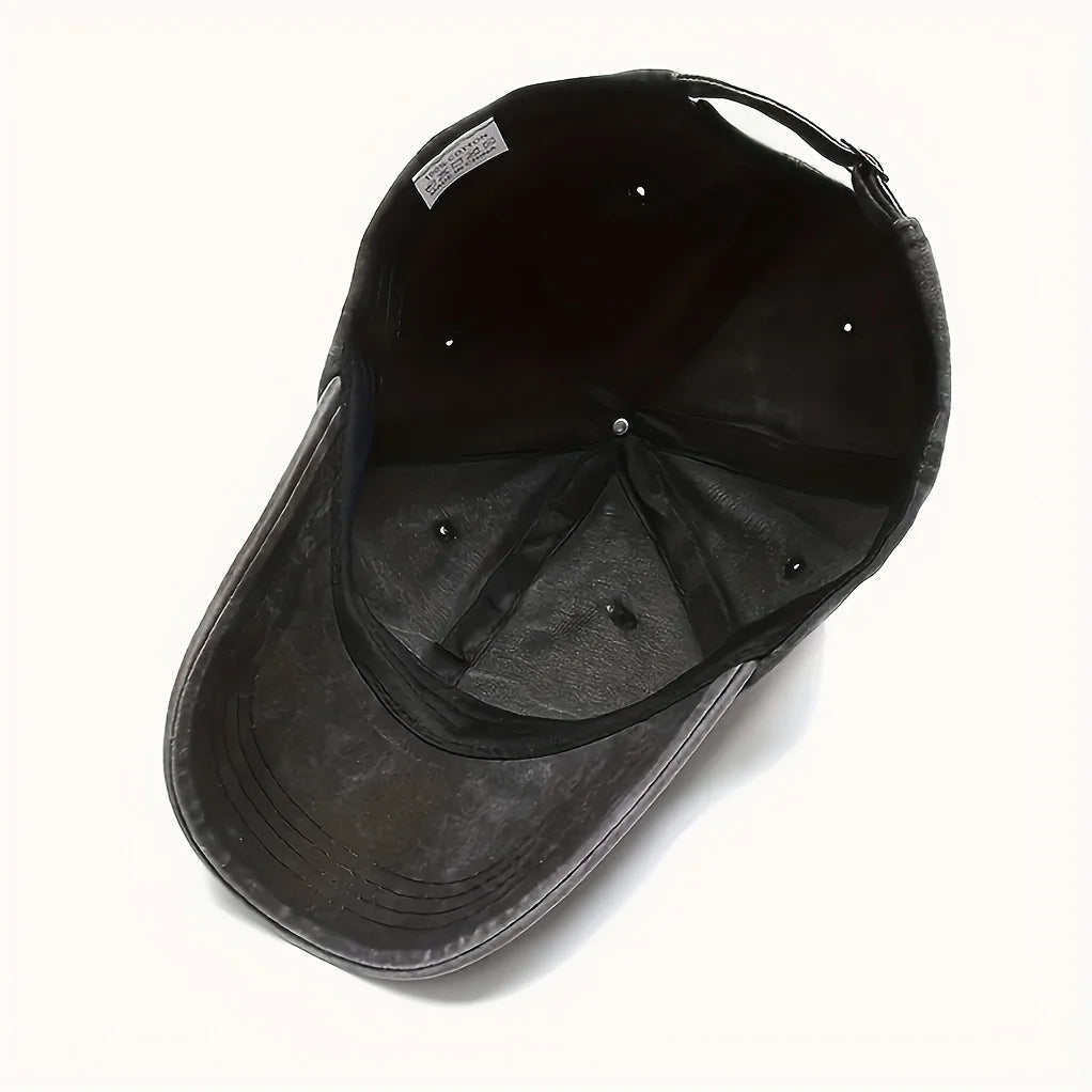 PENDRA Cotton Embossed Flag Baseball Cap