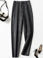 PENDRA Carrot Fit High Waist Cropped Pants