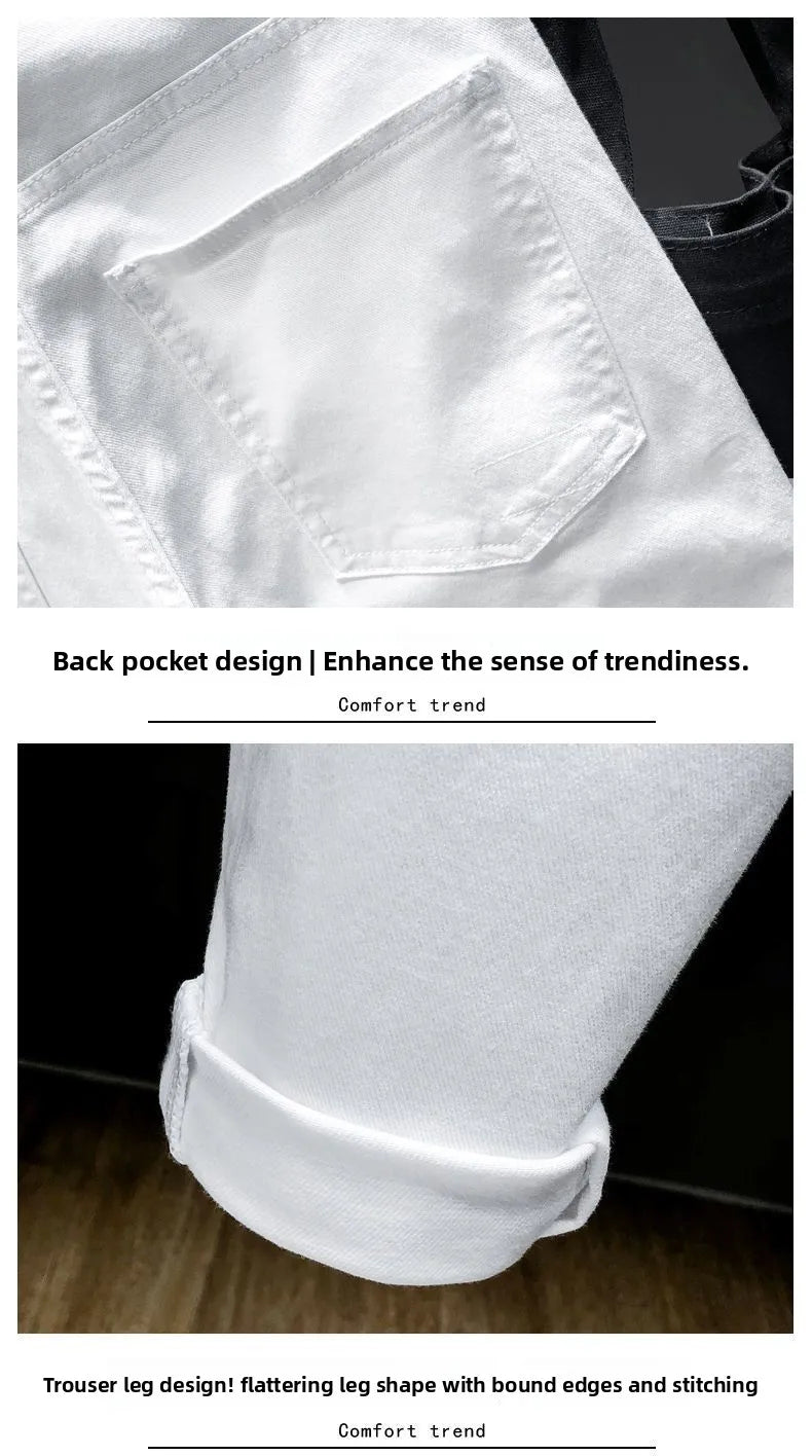PENDRA Ripped Slim Jeans