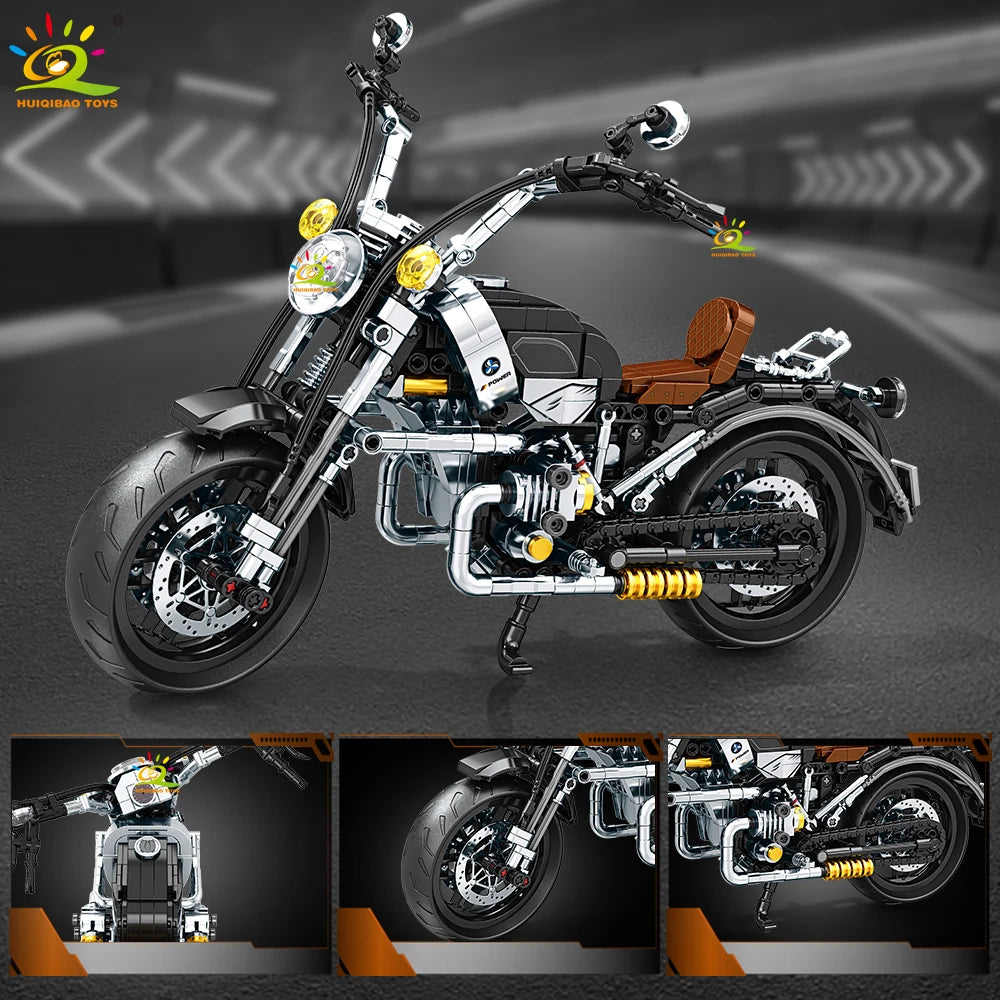 PENDRA Motorbike Moto Racer Building Set
