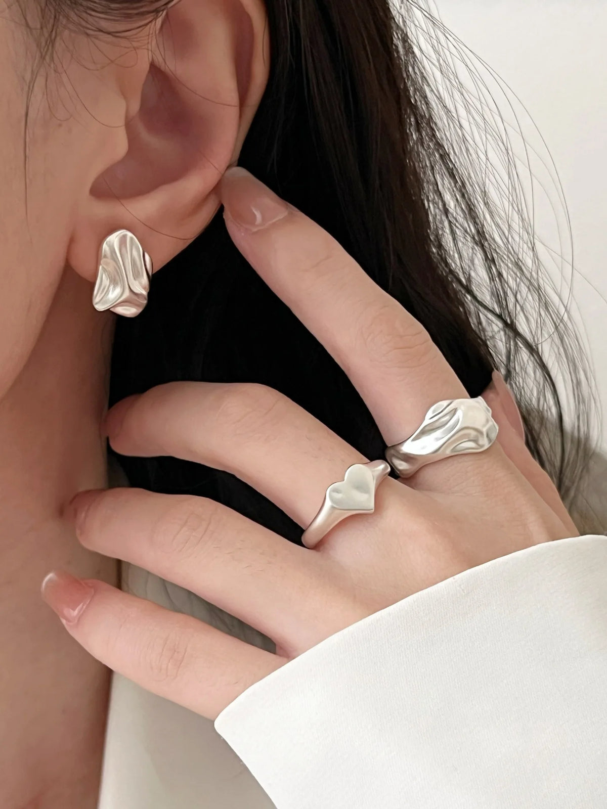 PENDRA Sterling Silver 16 Earrings