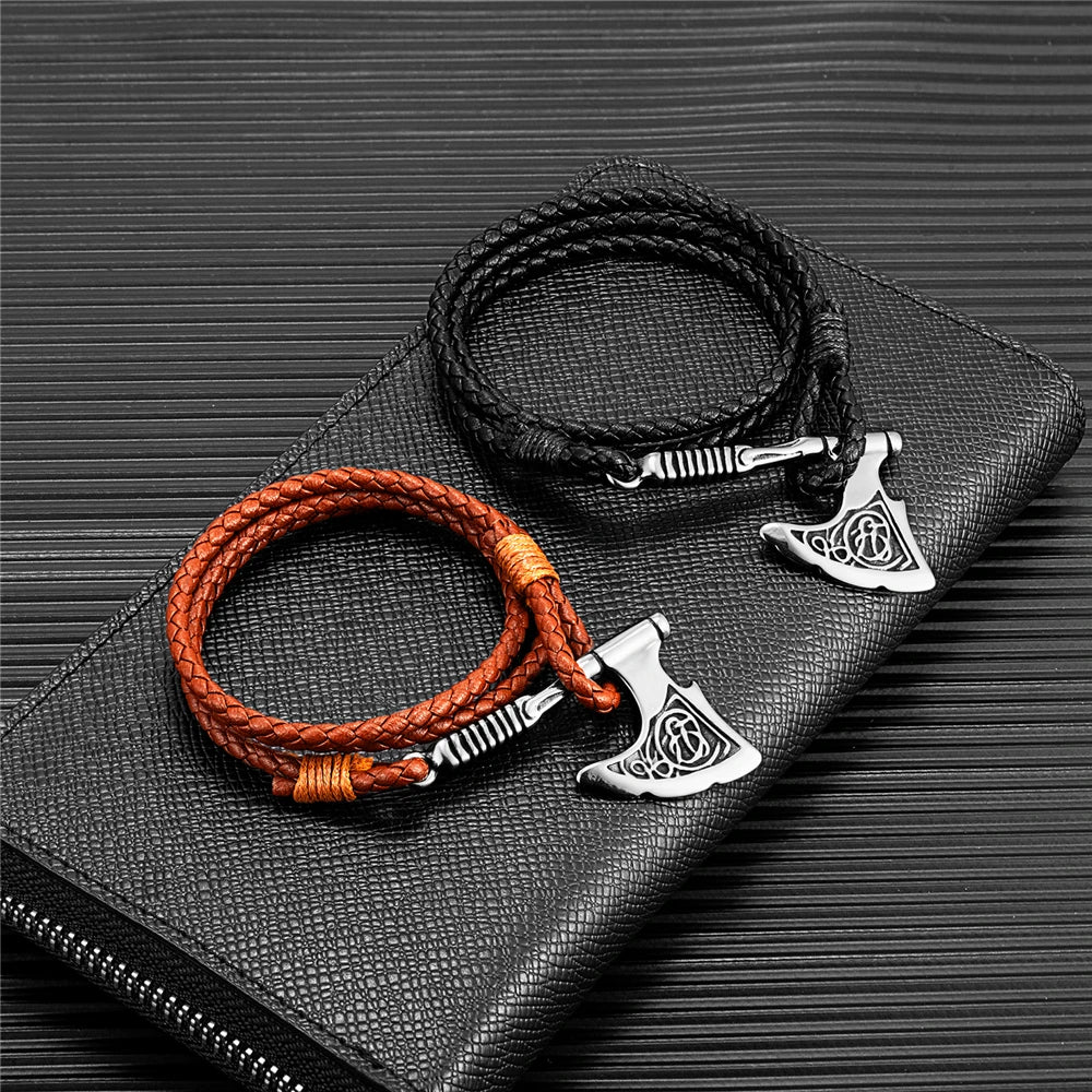 PENDRA Celtic Knot Rune Viking Bracelet