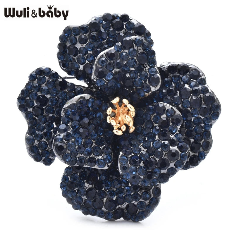 PENDRA Floradouble Luxury Double-Layer Flower Brooch