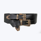 PENDRA Rheaarae Black Luxury Wide Corset Belt