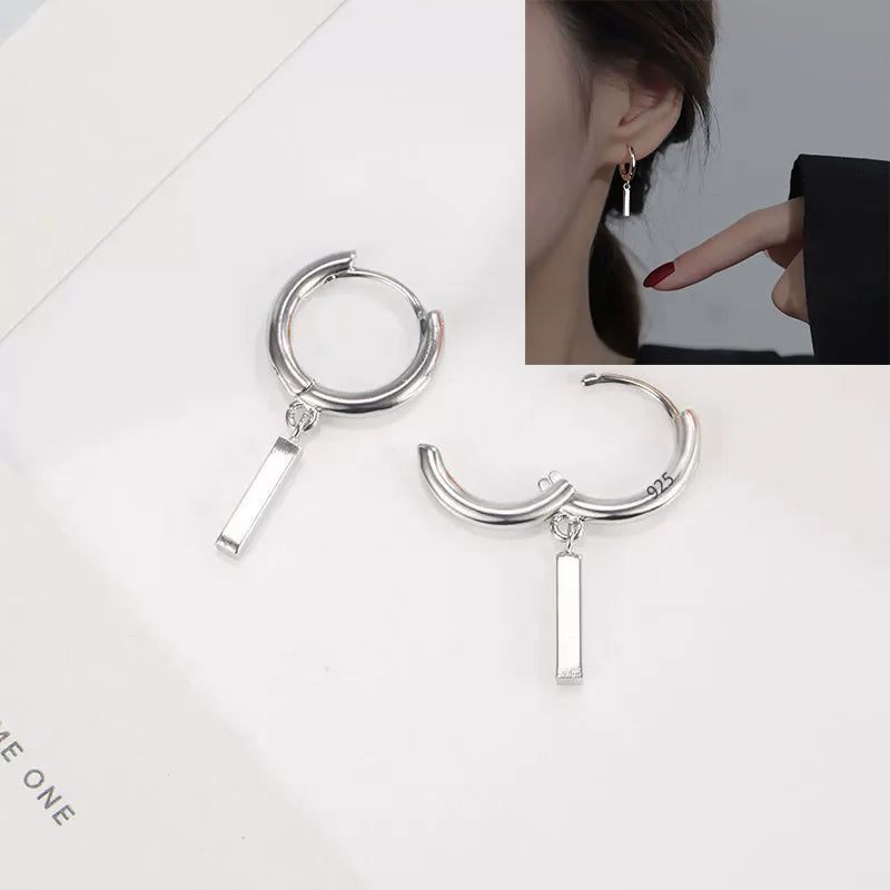 VENTFILLE 925 Sterling Silver Bow Knot Pearl Earring for Women Versatile Korean Design Gift Jewelry Dropshipping